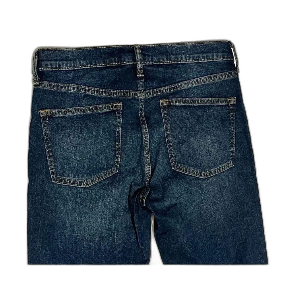 Old Navy Kids Dark Blue Bootcut Built-In Flex Adjustable Waist Blue Jeans Sz 16